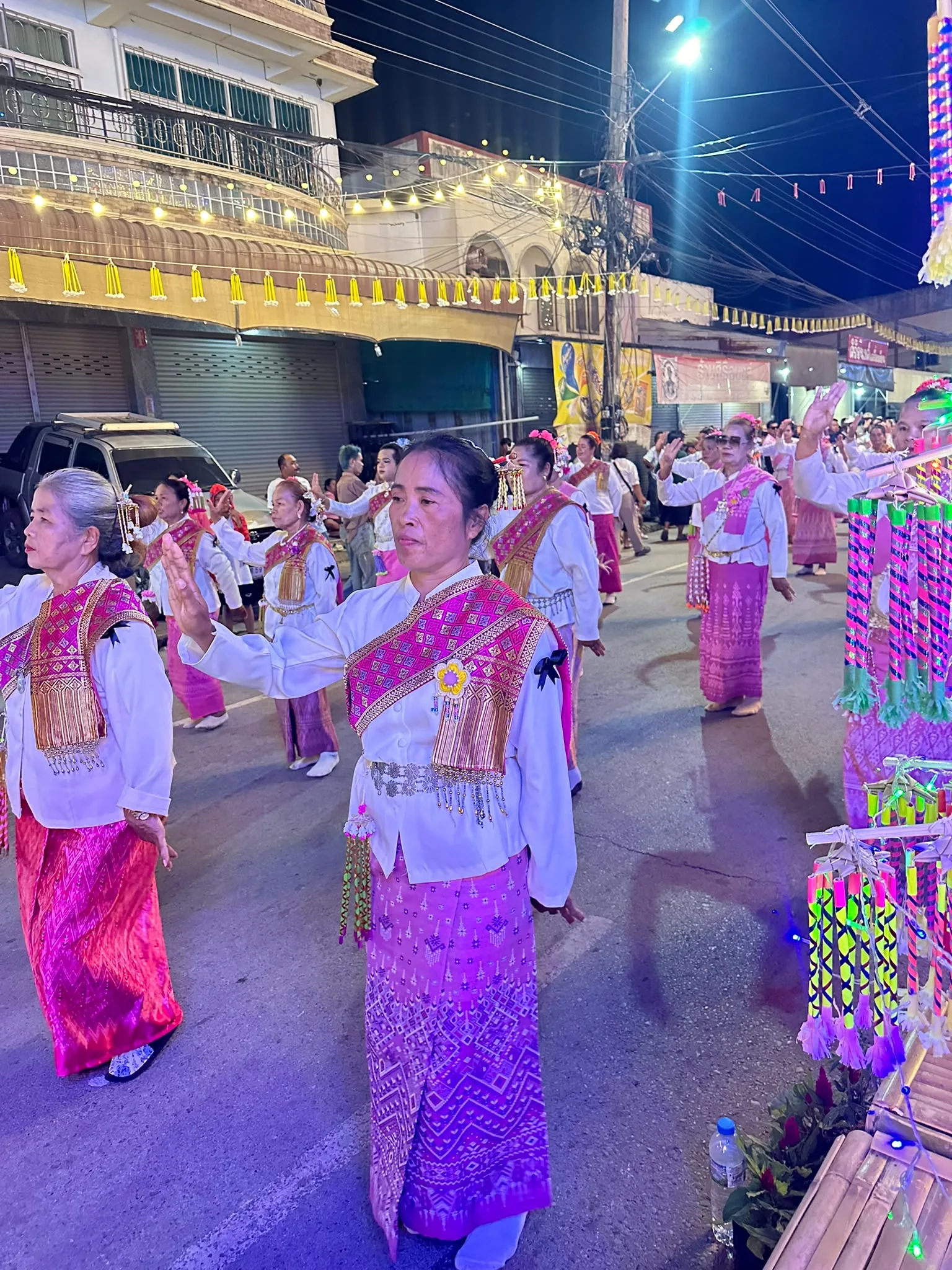 Dancers in Isan dress