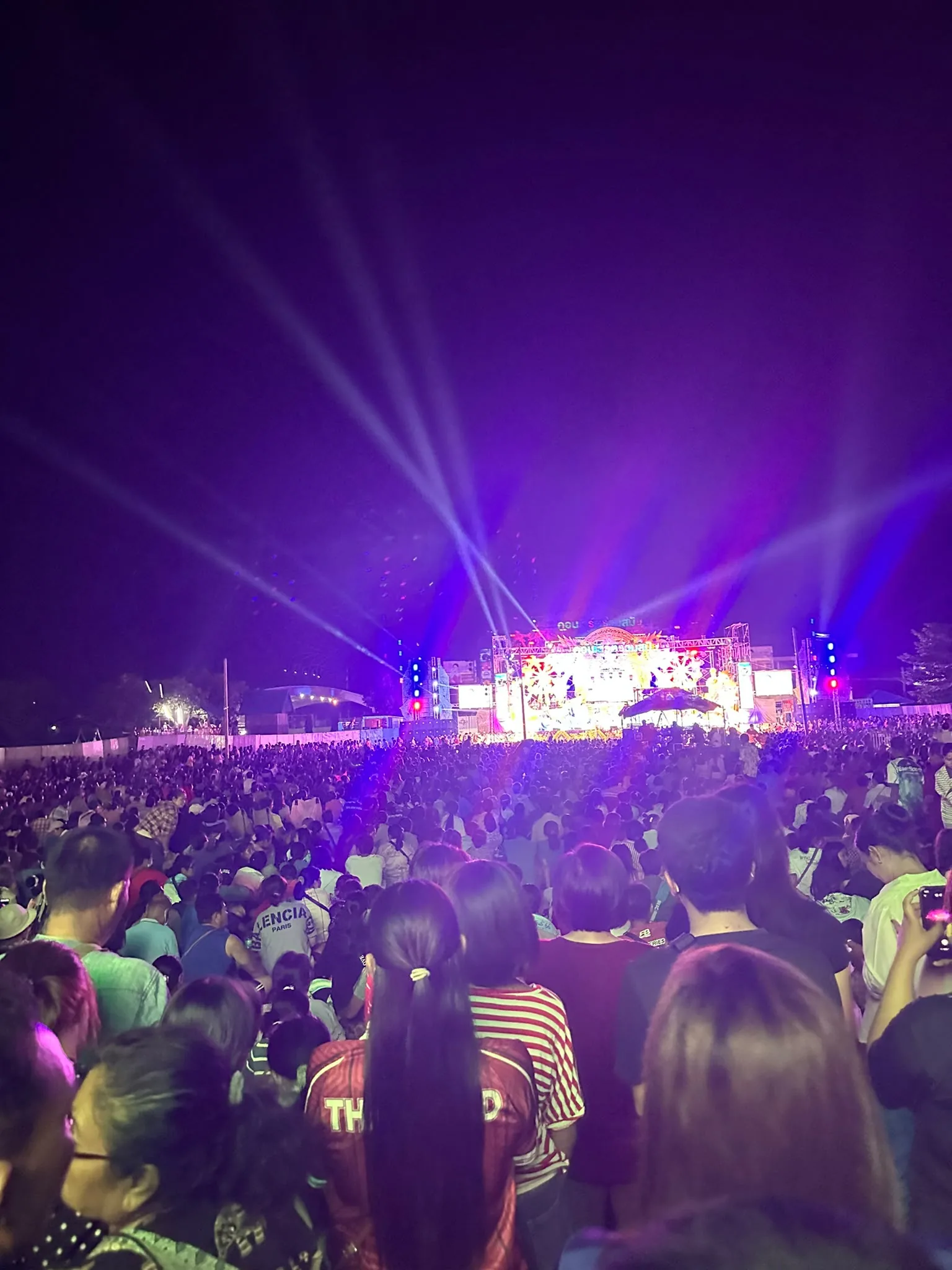 The concert on the main stage