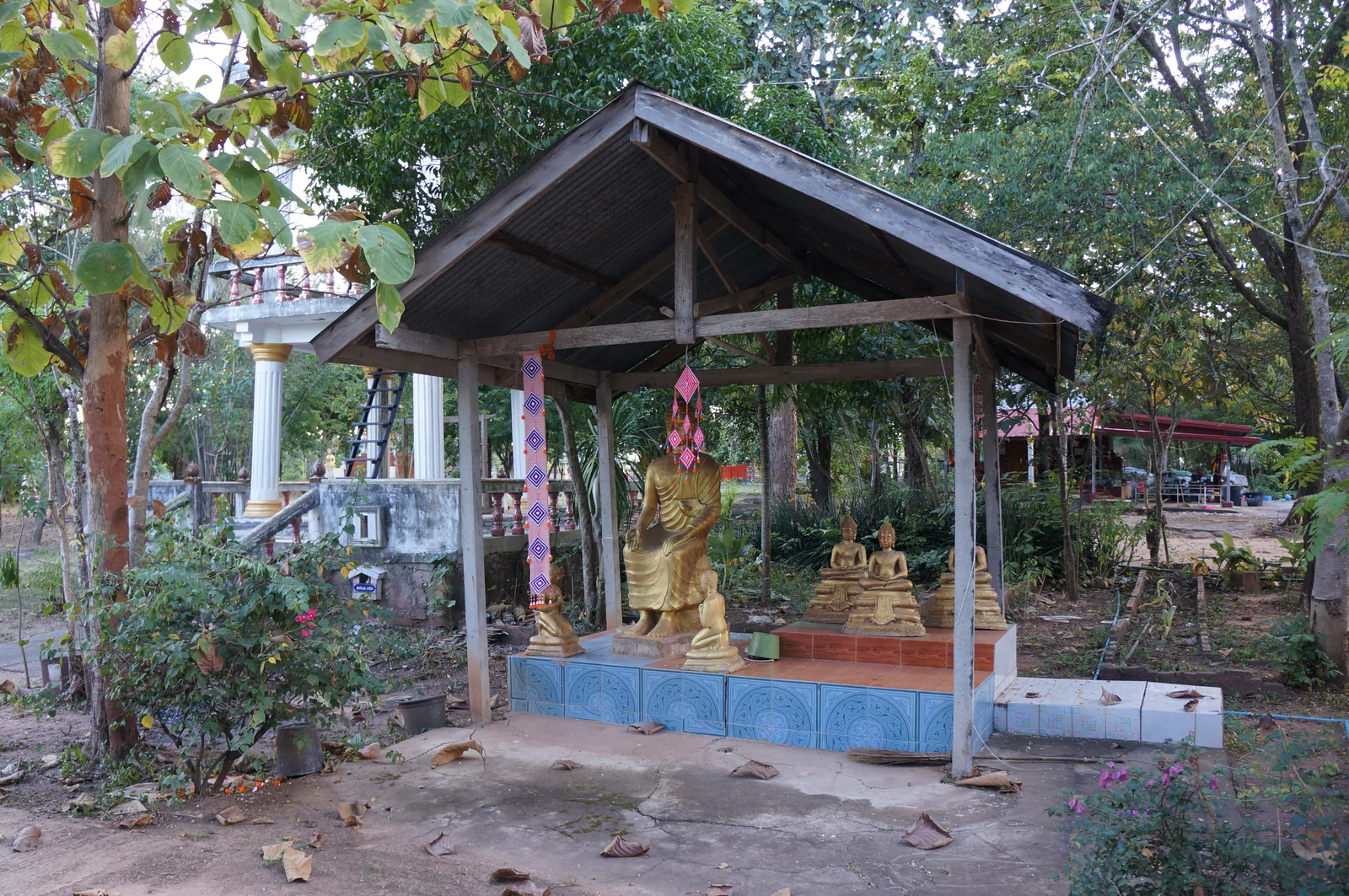 A shrine under its own roof